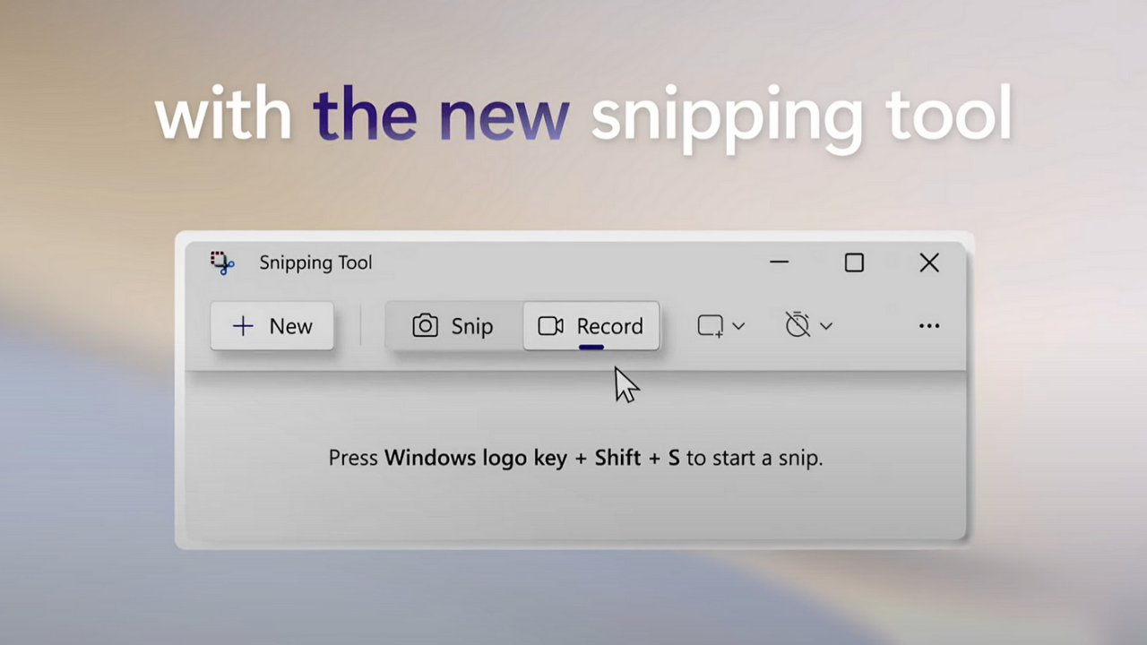 Инсайдерам Windows 11 доступны новые версии Ножниц и Paint