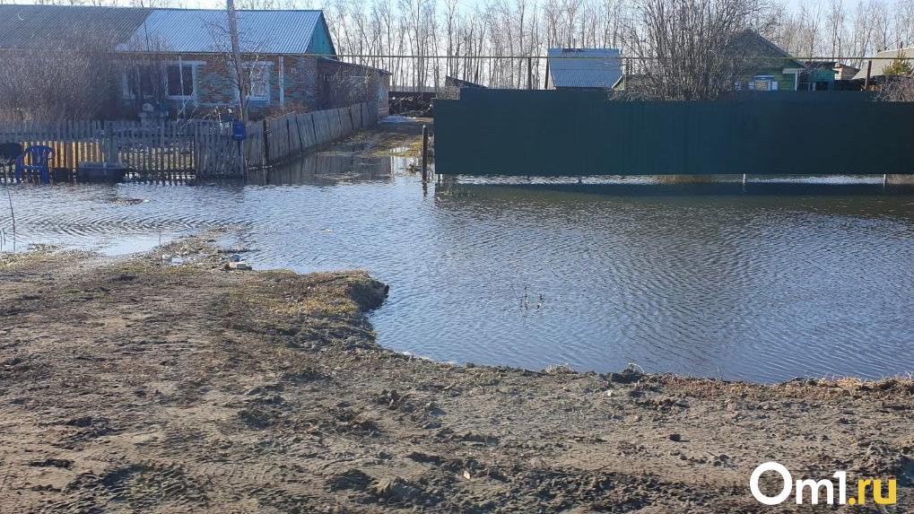 Виталий Хоценко отправился в районы Омской области, пострадавшие от паводка